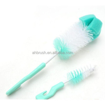 Long handle nylon round cleaning bottle brush